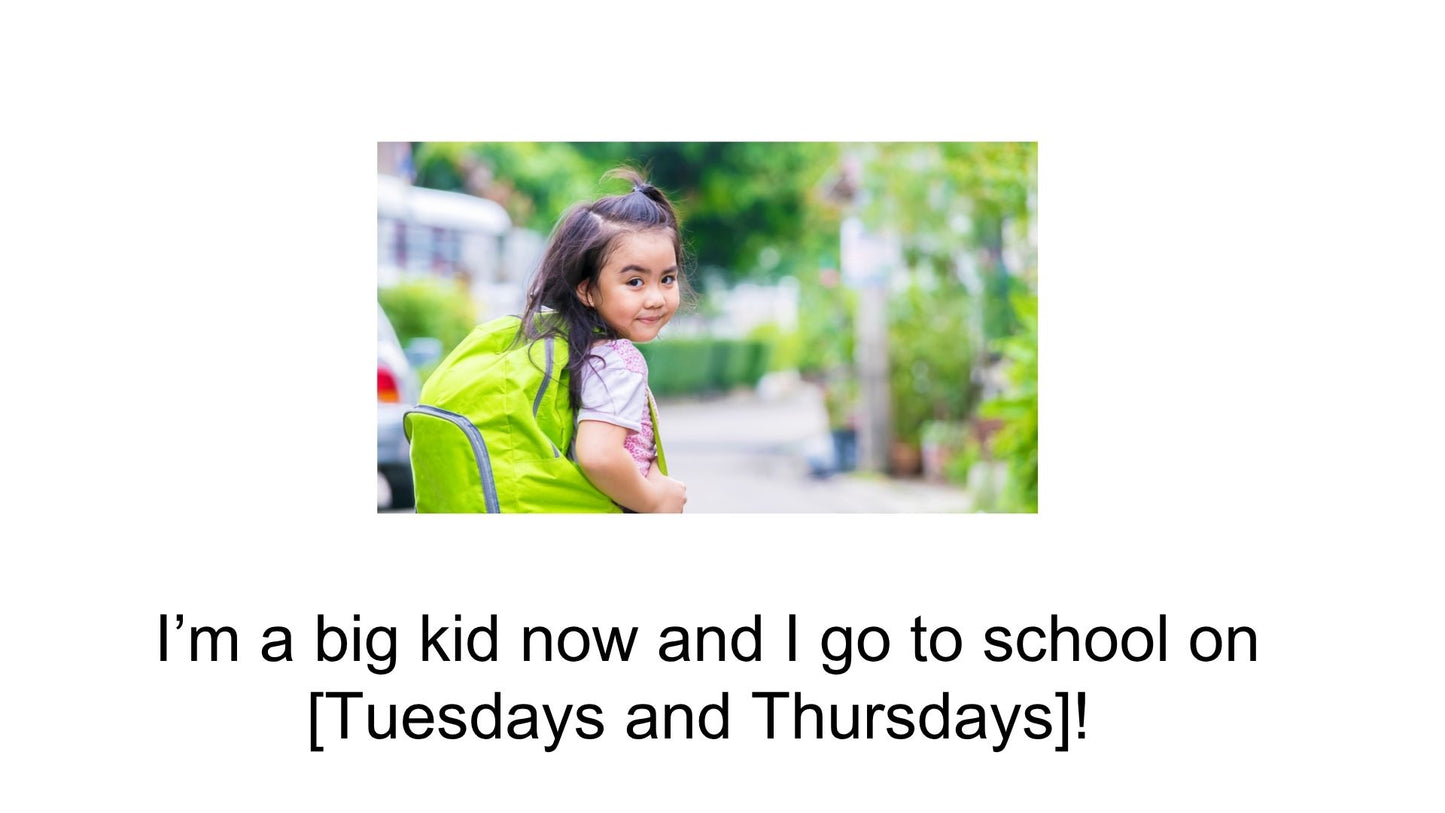All About Going to School