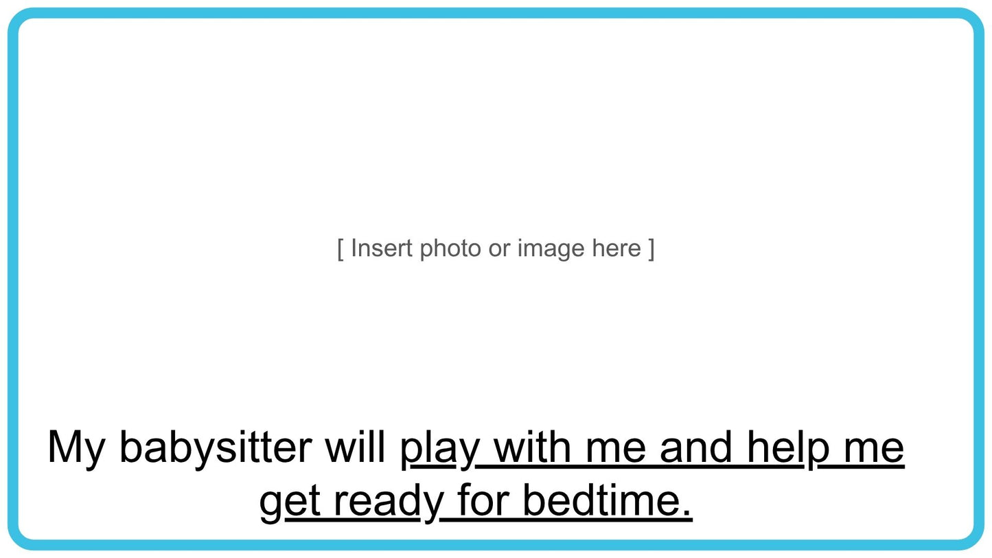 All About Having a Babysitter