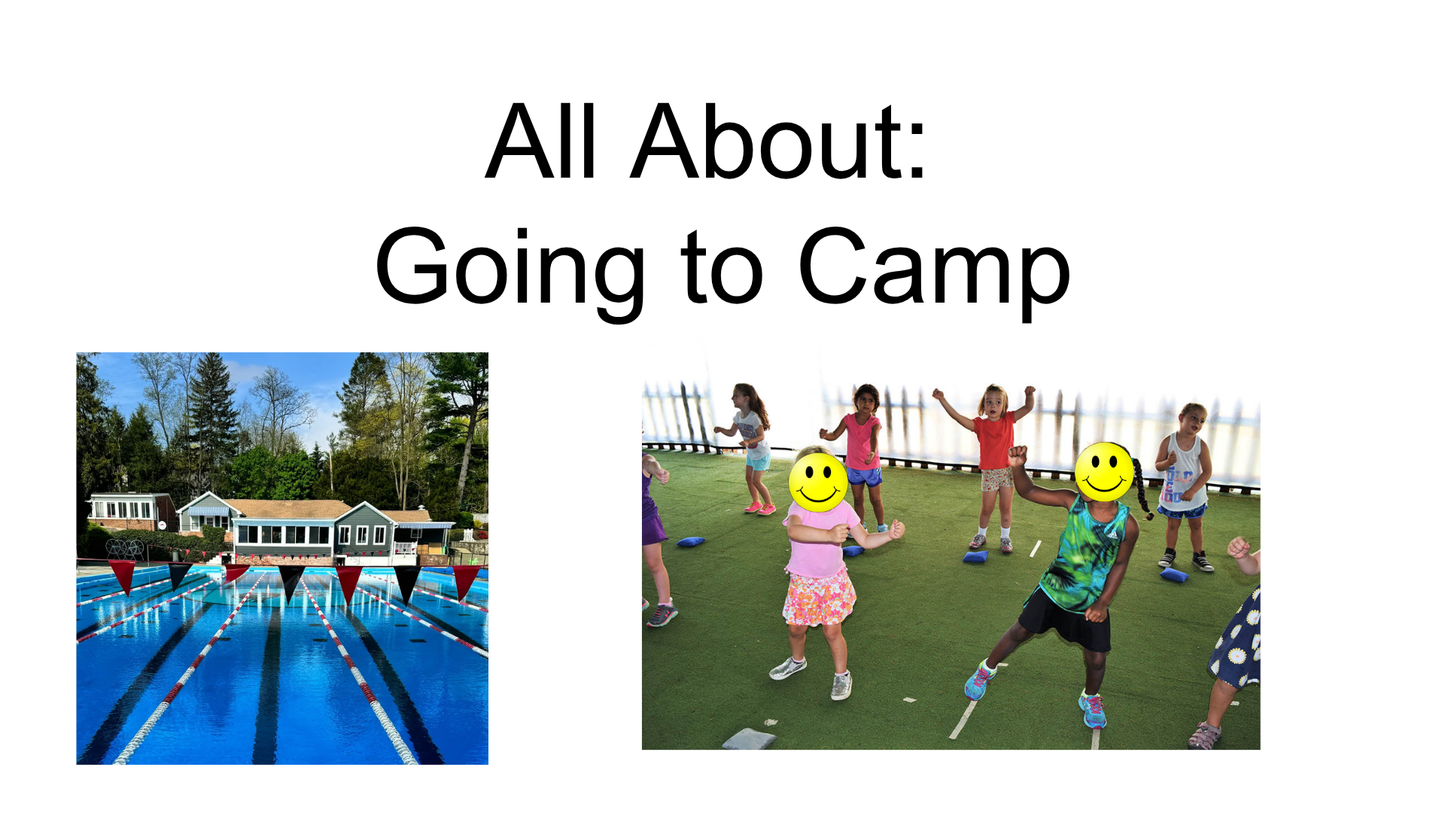 All About Going to Camp