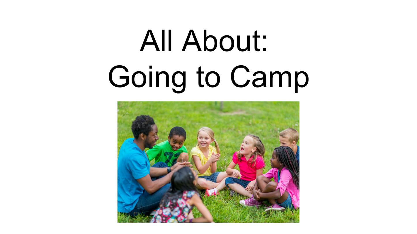 All About Going to Camp