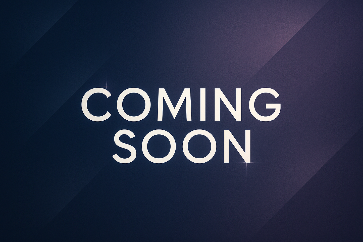 coming soon