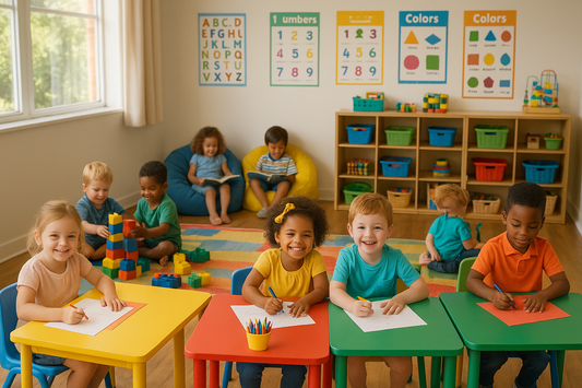 photo of kids at pre school